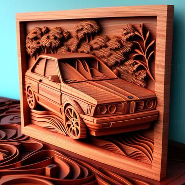 3D модель BMW E30 (STL)